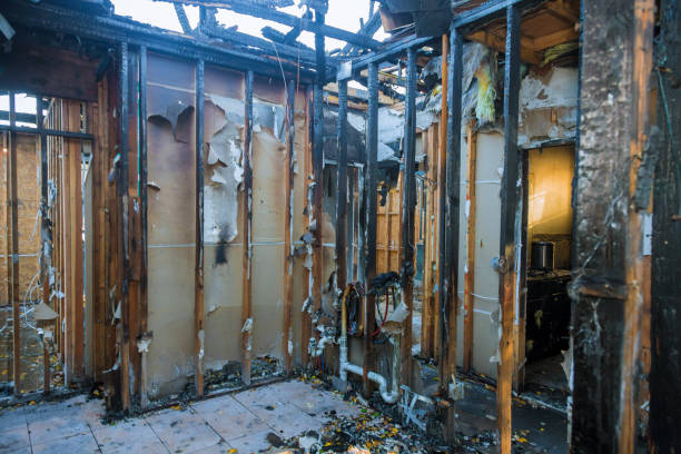 Professional Fire Damage Repair technician working in West Lake Hills, TX